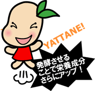 発酵させることで栄養成分をさらにアップ!
